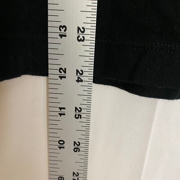 Ava & Viv 2X Black Plus Size T-Shirt Relaxed Fit New With Tags Casual Tee - Picture 6 of 7